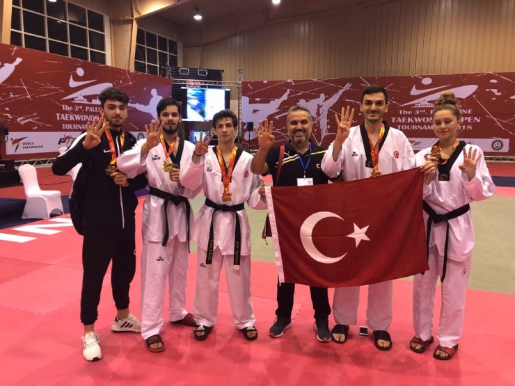 Teakwando Milli Takımından 4 Altın