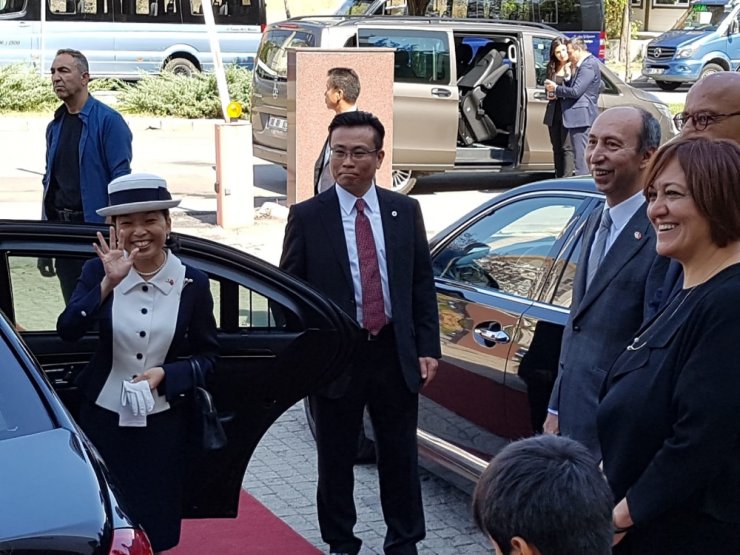 Japonya Prensesi Ankara’da Ağaç Dikti