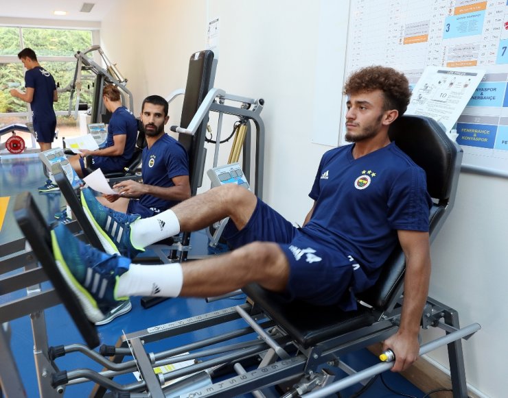 Fenerbahçe Salonda Çalıştı