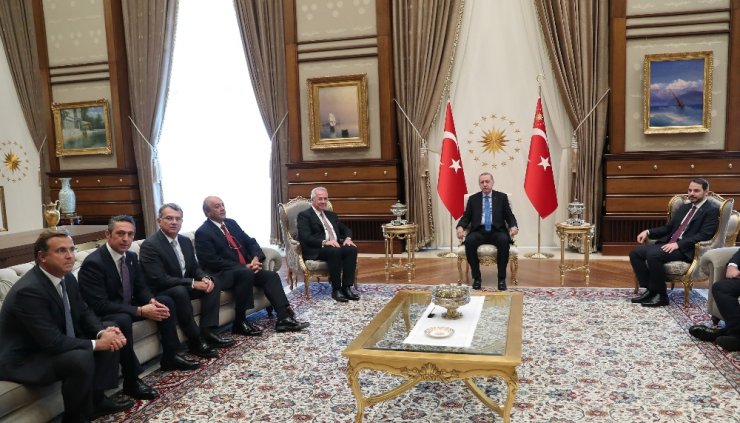 Erdoğan Tüsiad Heyetini Kabul Etti