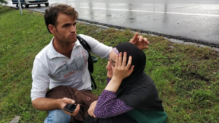 Eşiyle Tartışırken Kaza Yaptı: 5 Yaralı