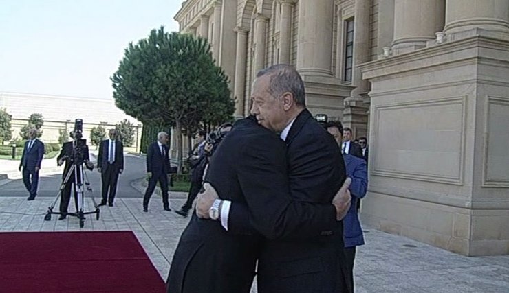Cumhurbaşkanı Erdoğan Azerbaycan’da