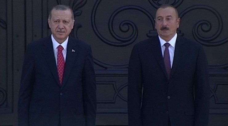 Cumhurbaşkanı Erdoğan Azerbaycan’da