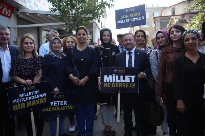 Ak Parti Giresun İl Başkanlığı Menderes’in İdamının Yıldönümünde Açıklama Yaptılar