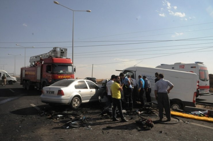 Cizre’de Zincirleme Trafik Kazası: 1 Ölü, 8 Yaralı