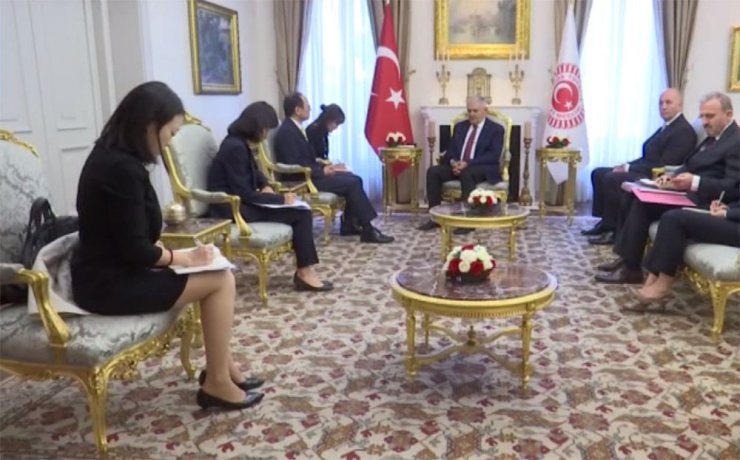Tbmm Başkanı Yıldırım’ın Kabulleri