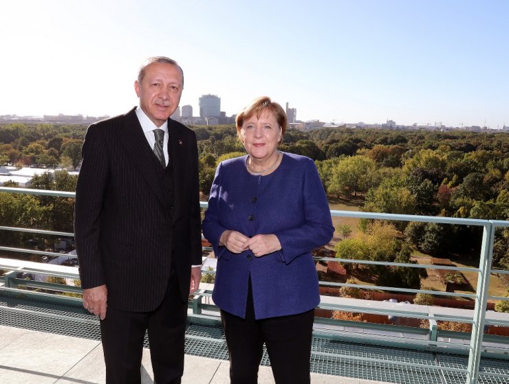 Erdoğan, Merkel’le Kahvaltıda Bir Araya Geldi