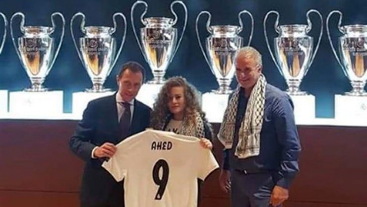 R.madrid’den Filistinli Tamimi’ye Forma