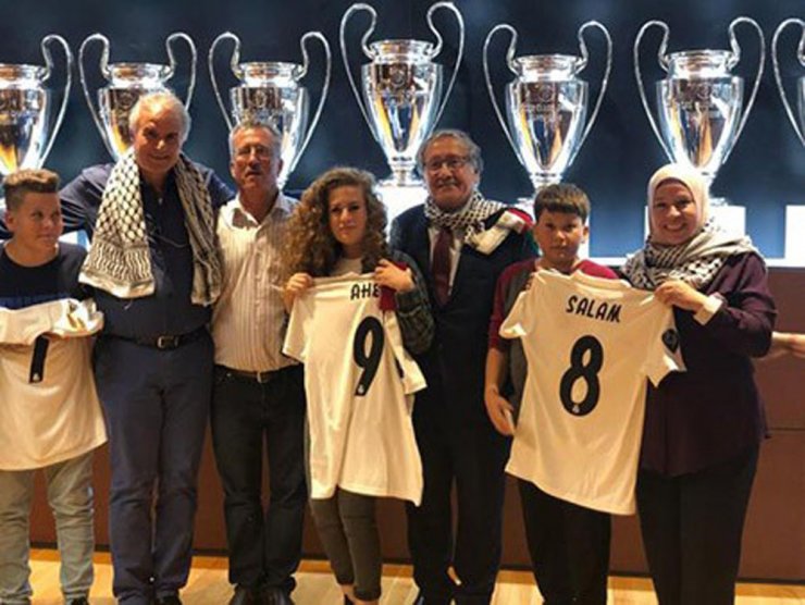 R.madrid’den Filistinli Tamimi’ye Forma