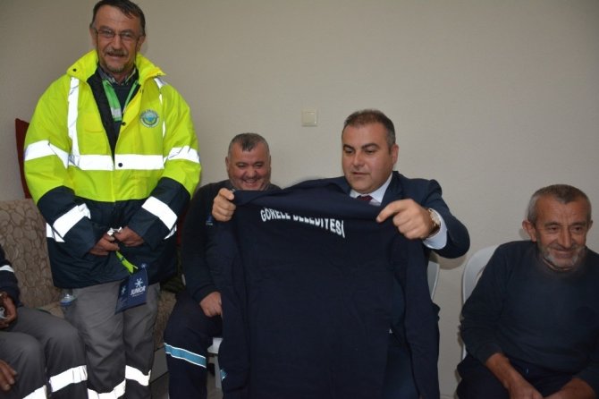 Görele Belediyesi’nde Kış Uygulaması