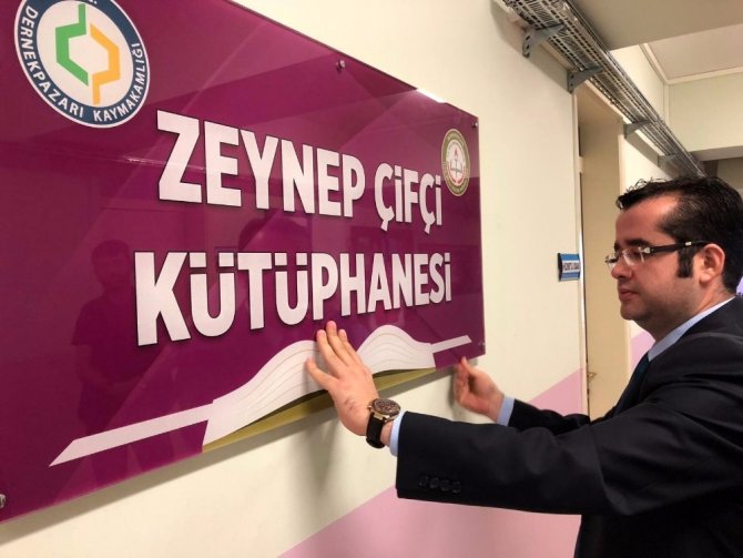 Zeynep’in Adı Okulundaki Kütüphanede Yaşayacak