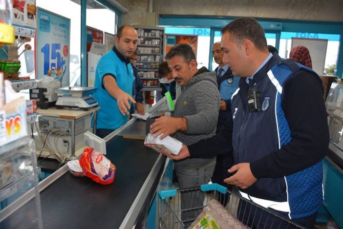 Görele’de Marketler Denetlendi