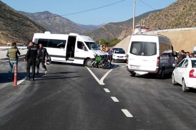 Gümüşhane’de Trafik Kazası: 1 Yaralı