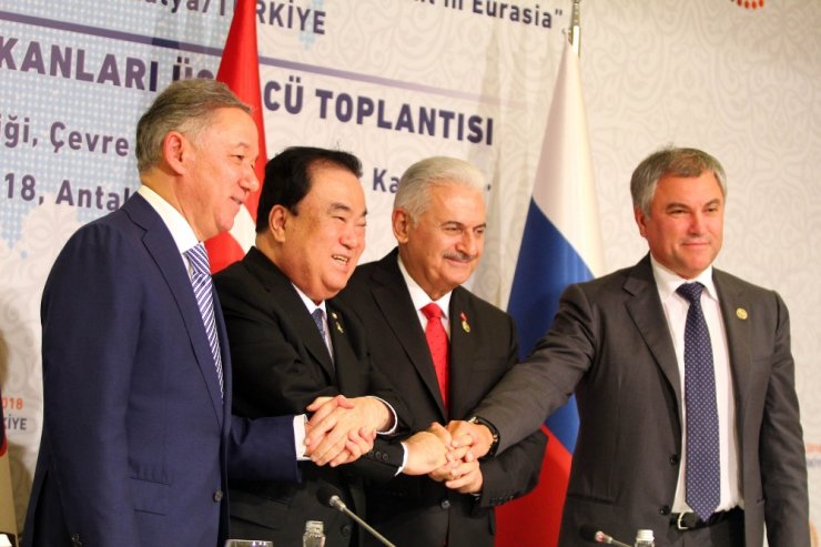 Avrasya Meclis Başkanları Toplantısı Bitti