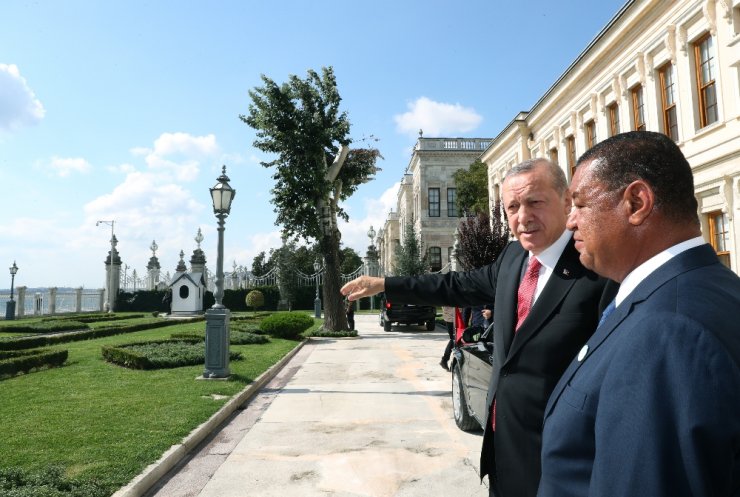 Erdoğan Etiyopyalı Mevkidaşıyla Bir Araya Geldi