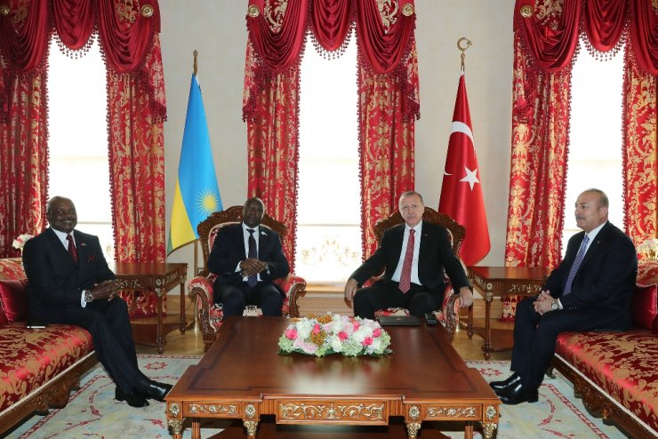 Erdoğan Ruanda Başbakanı Ngirente İle Bir Araya Geldi