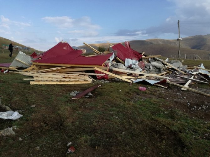 Giresun’un Kümbet Yaylası’nda Yıkımlar Başladı