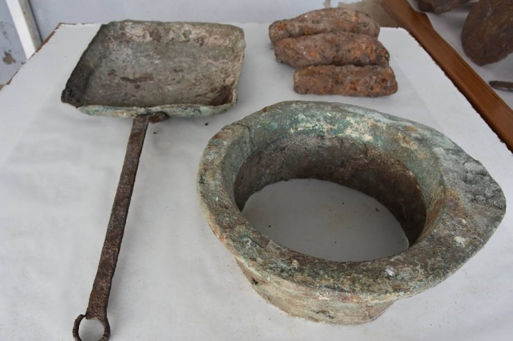Çanakkale’de Bin 500 Yıllık Tarım Aletleri Bulundu