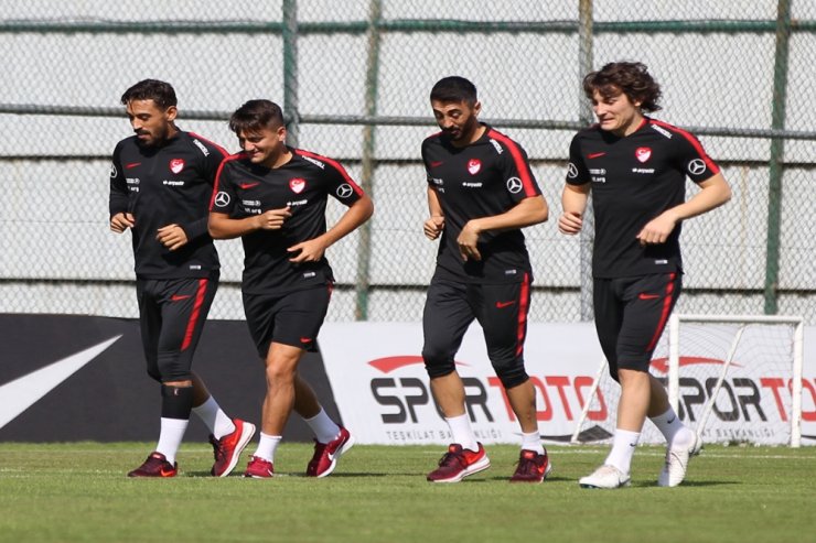 A Milliler Rusya Maçı Hazırlıklarını Sürdürdü