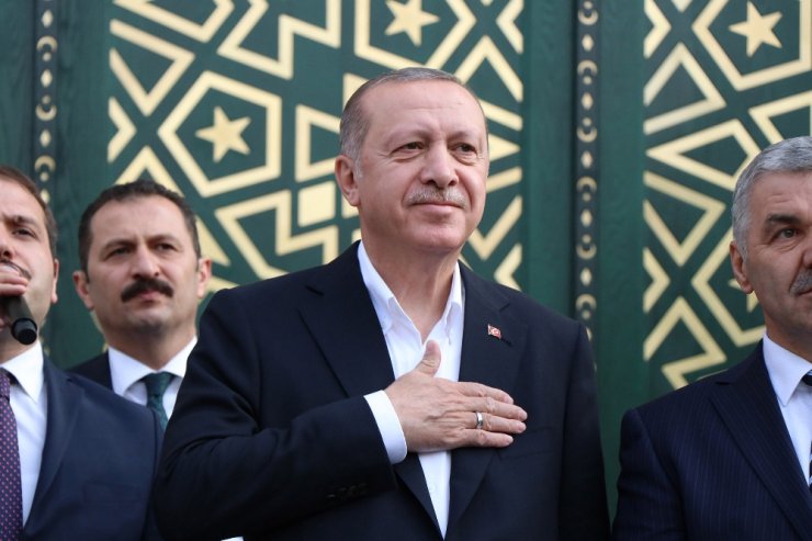 Erdoğan Orgeneral Hulusi Akar Camii’ni Açtı