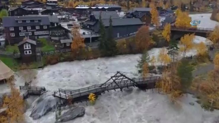 Norveç’te Sel Felaketi: 150 Kişi Tahliye Edildi
