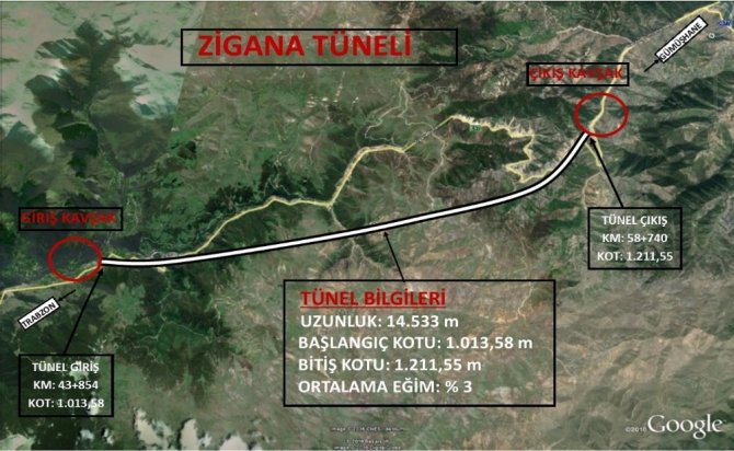 Yeni Zigana Tüneli’nde Havalandırma Şaftları İmalatı Tünel Çalışmalarını Yavaşlatıyor
