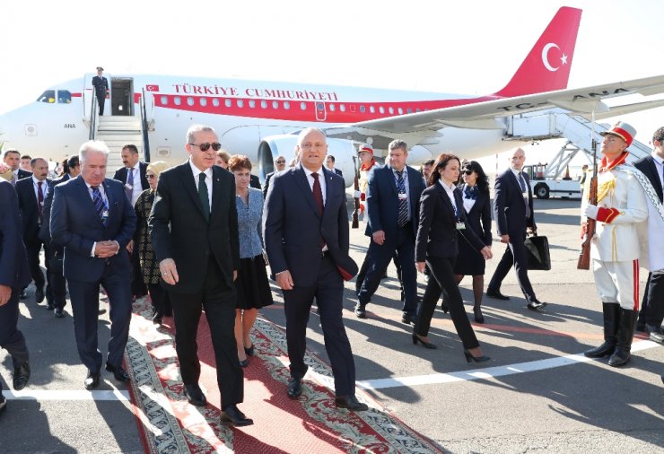 Cumhurbaşkanı Erdoğan Moldova’da