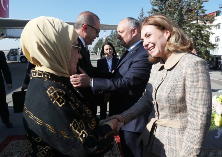 Cumhurbaşkanı Erdoğan Moldova’da