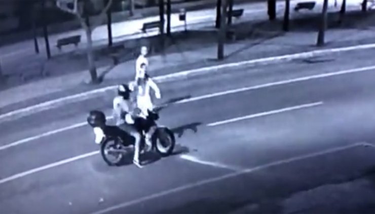 Motosikletli Gasp Girişimi Sivil Polislere Takıldı