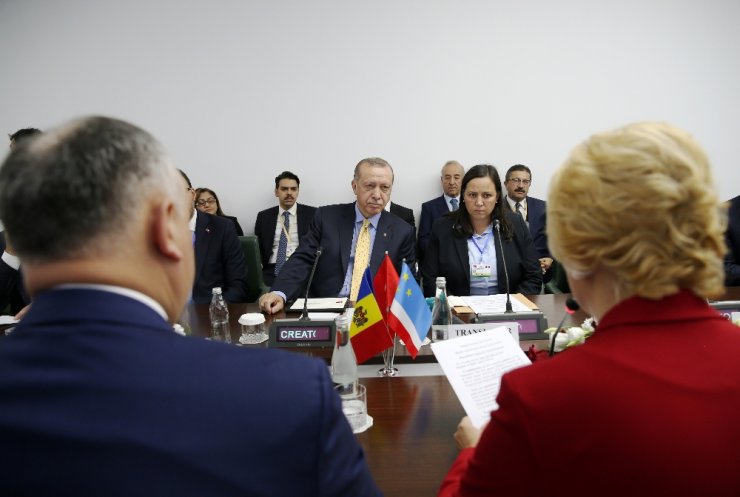 Erdoğan Gagavuzya Başkanı Vlah’la Görüştü