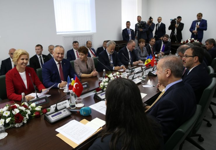 Erdoğan Gagavuzya Başkanı Vlah’la Görüştü
