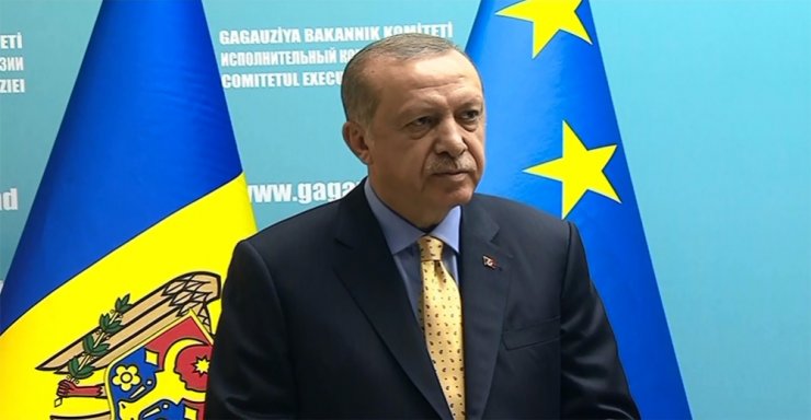 Erdoğan Gagauz Özerk Bölgesinde