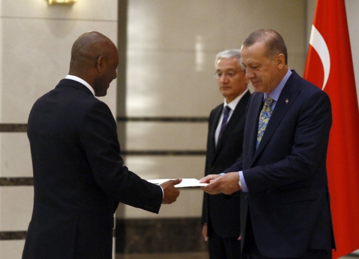 Erdoğan Etiyopya Büyükelçisini Kabul Etti