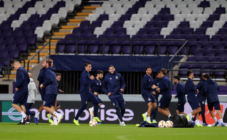 Anderlecht Maçı Hazırlıkları Tamamlandı
