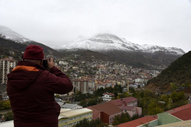 Gümüşhane’nin Yüksekleri Beyaza Büründü
