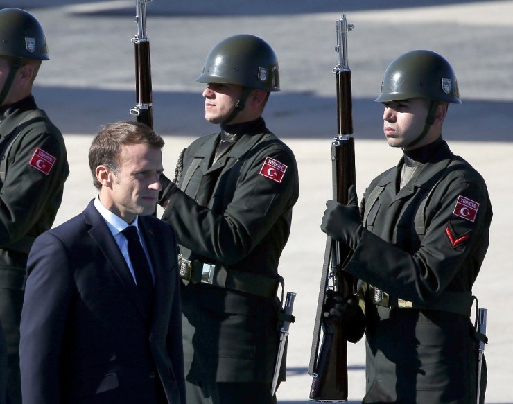 Fransa Cumhurbaşkanı Macron İstanbul’da