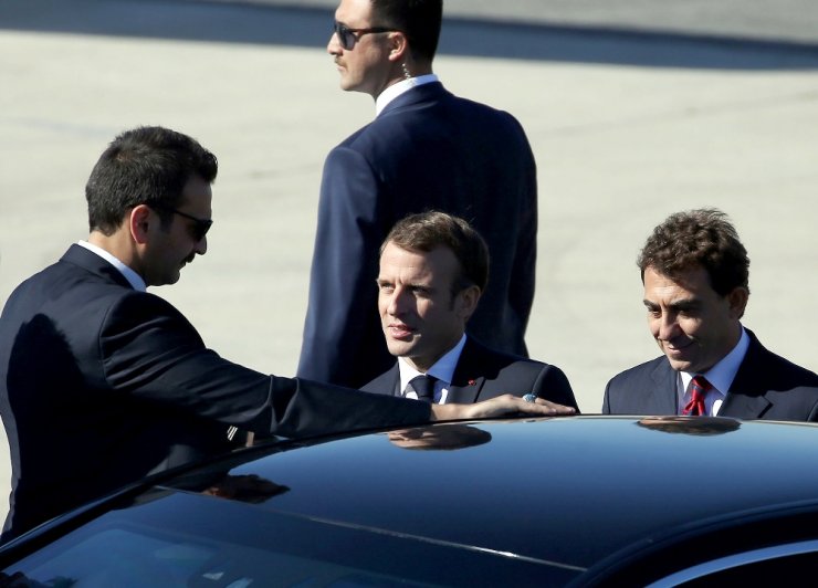 Fransa Cumhurbaşkanı Macron İstanbul’da