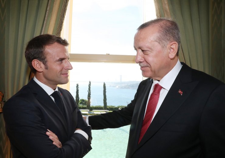 Erdoğan, Macron İle Biraraya Geldi
