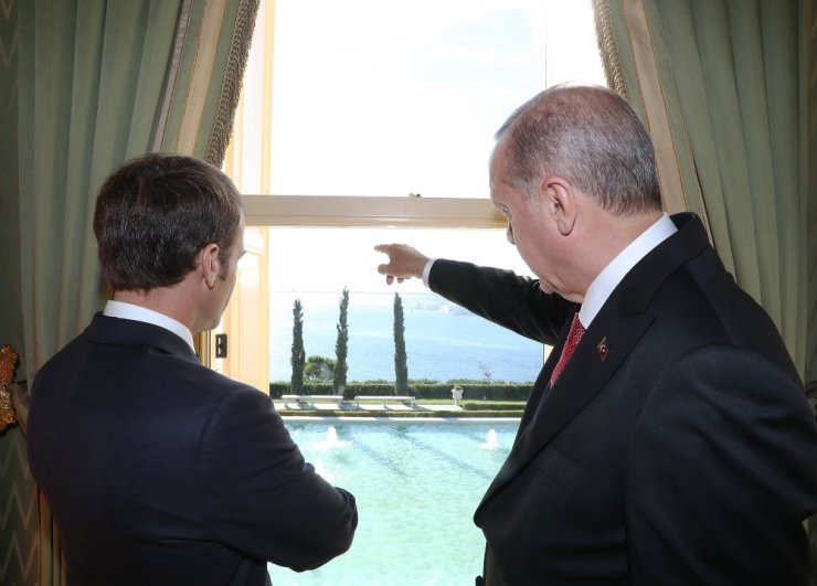 Erdoğan, Macron İle Biraraya Geldi