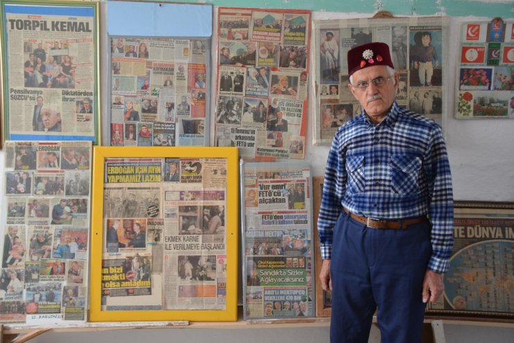 Tam 41 Yıldır Gazete Kupürü Topluyor