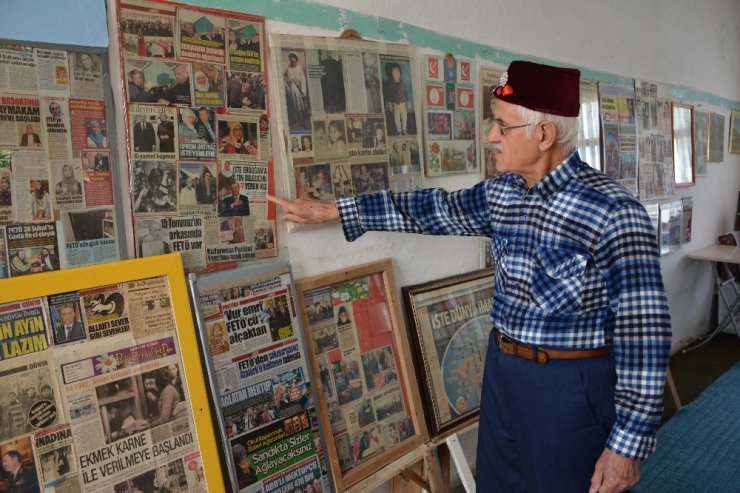 Tam 41 Yıldır Gazete Kupürü Topluyor