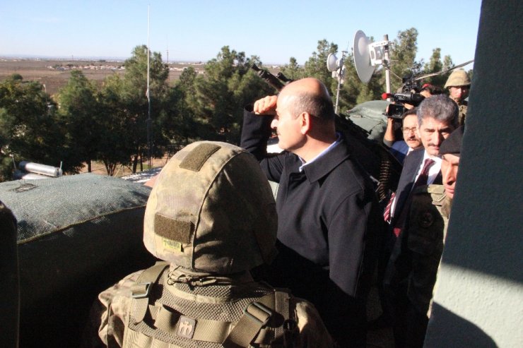 İçişleri Bakanı Sınırın Sıfır Noktasında