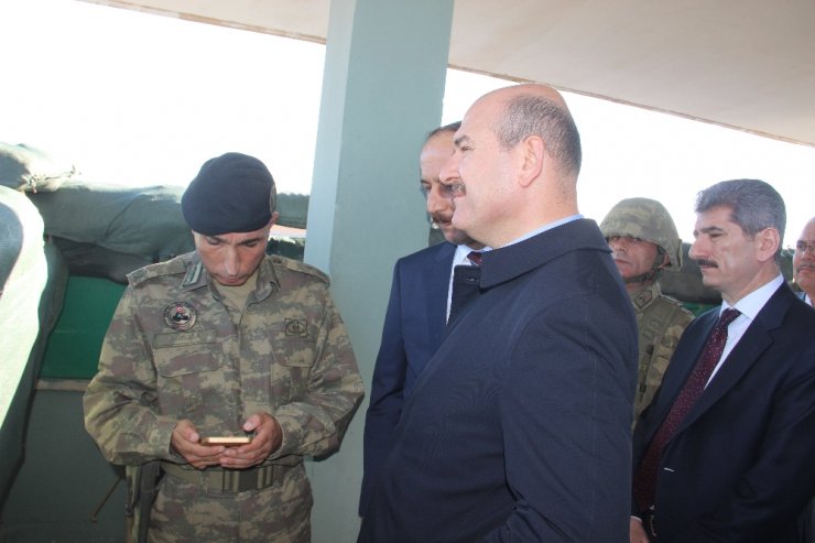 İçişleri Bakanı Sınırın Sıfır Noktasında