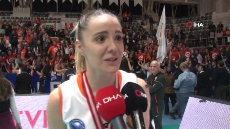 Gamze Kılıç: "Kazandığımız İçin Çok Mutluyum"