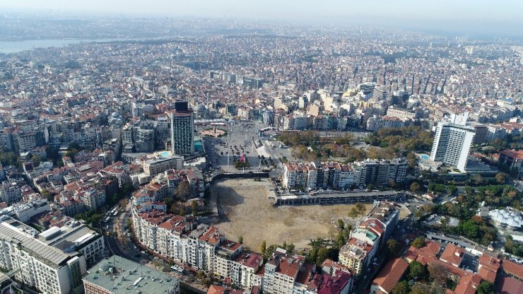 Akm Alanının Son Durumu Havadan Görüntülendi