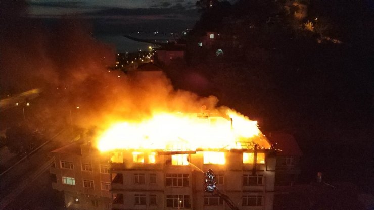 Samsun’da Apartman Yangını: 5 Kişilik Aile Ölümden Döndü