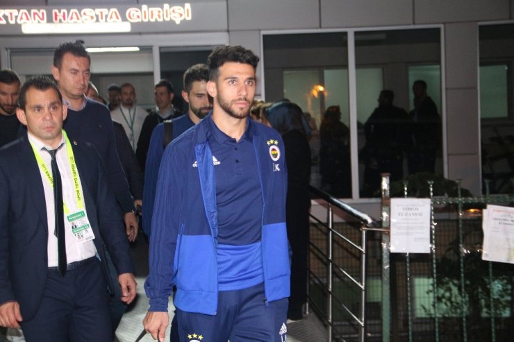 Fenerbahçe Kafilesi Taziye İçin Hastaneye Gitti