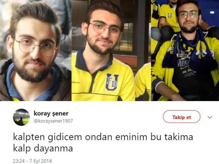 F.bahçeli Şener’den, ’Bu Takıma Kalp Dayanmaz’ Paylaşımı