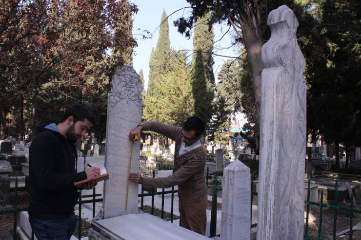 Osmanlı Harfli Yazılar Bulunan 250 Mezar Tespit Edildi