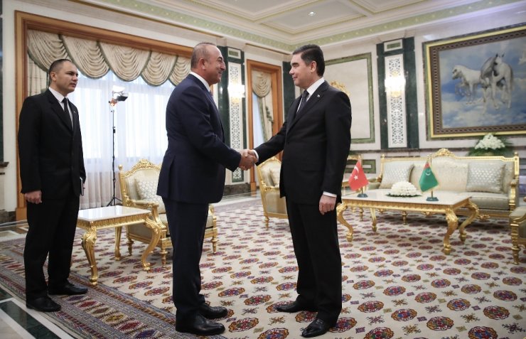 Çavuşoğlu, Türkmenistan Başbakanı İle Görüştü